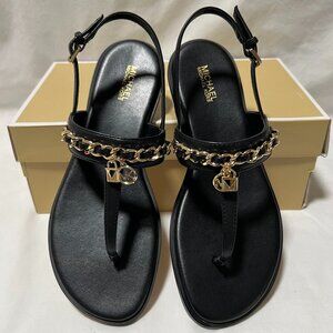 Michael Kors Elsa Thong Black 7M